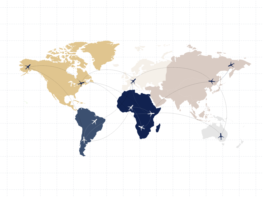 world map illustration